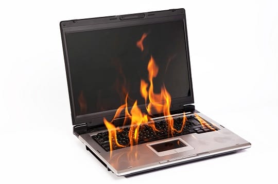 laptop overheating