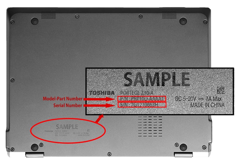 Toshiba Laptop Warranty Check