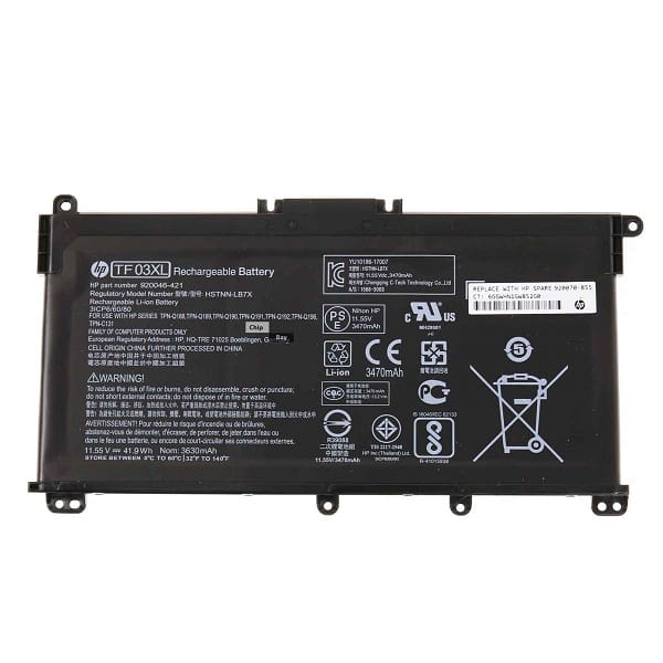 HP Pavilion X360 14-CD 14-BF 15-DA TF03XL Battery