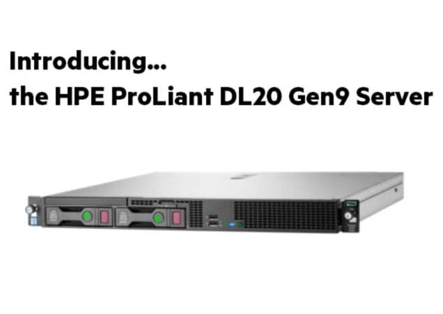 HPE ProLiant DL20 Gen9 1U Rack Server 871429-B21 Hyderabad