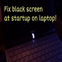 Laptop Black Blank Screen at Boot repair Hyderabad Secunderabad Telangana India
