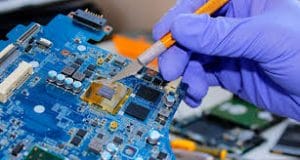 Damaged ICs On Laptop Motherboard Hyderabad