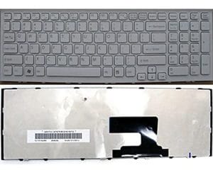 Laptop Keyboard for Sony EH Series (White) In Hyderabad