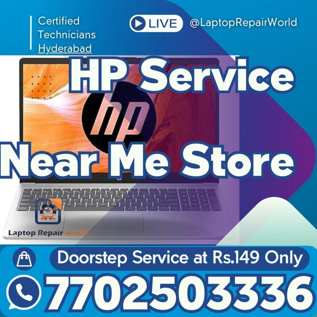 HP Service Center, HP Laptop Repair Near Me Store