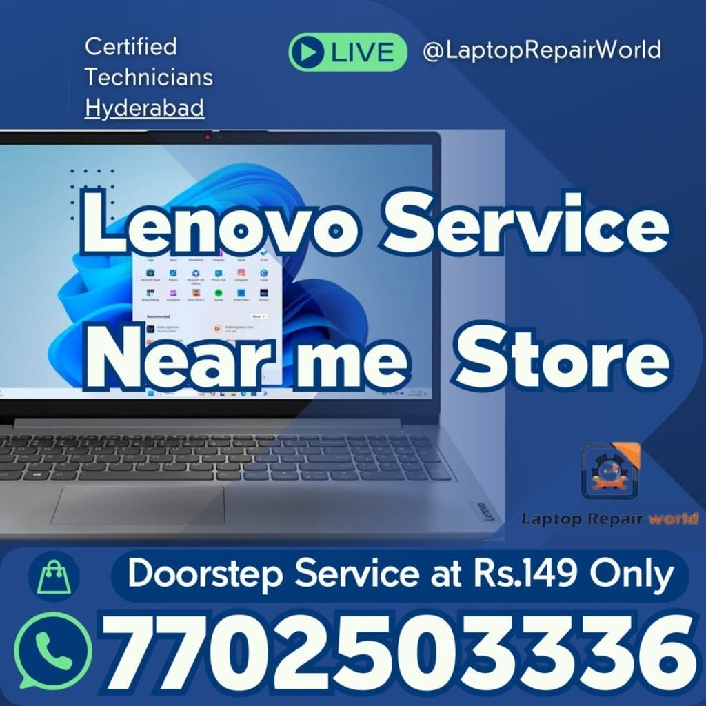 Lenovo Service Center, Lenovo Laptop Repair Near Me Store