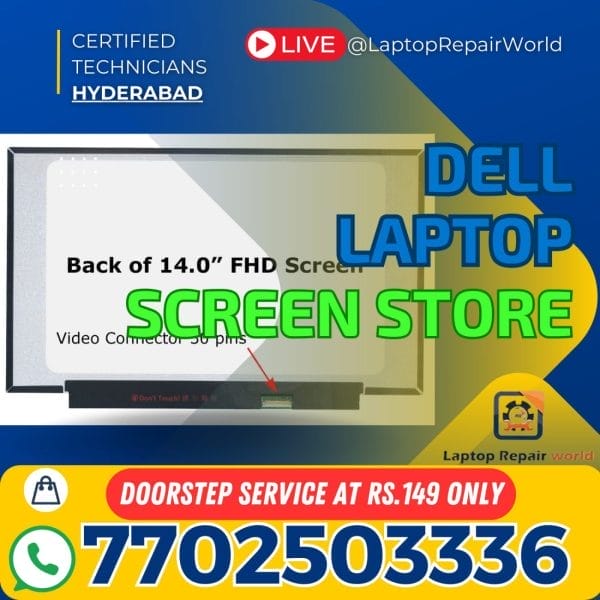 dell laptop screen